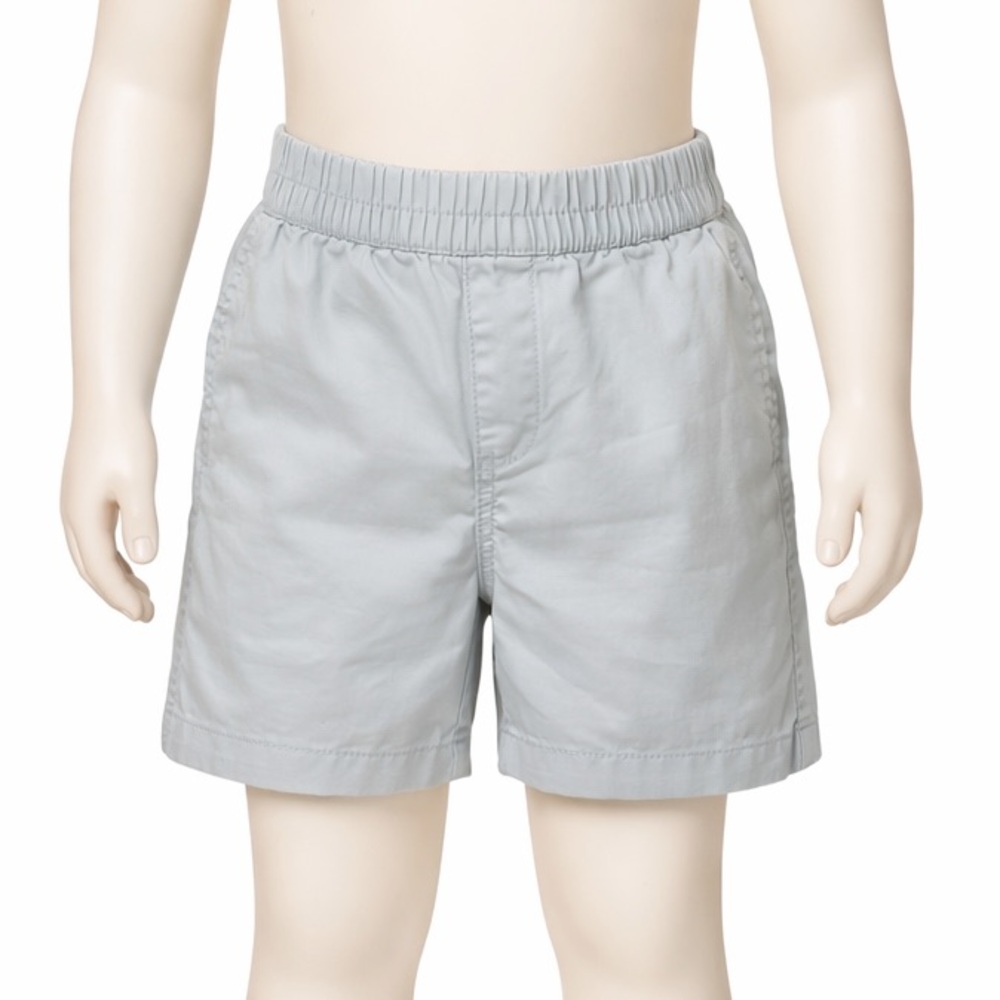 Properly Tied : Light Blue Elastic Waist Shorts